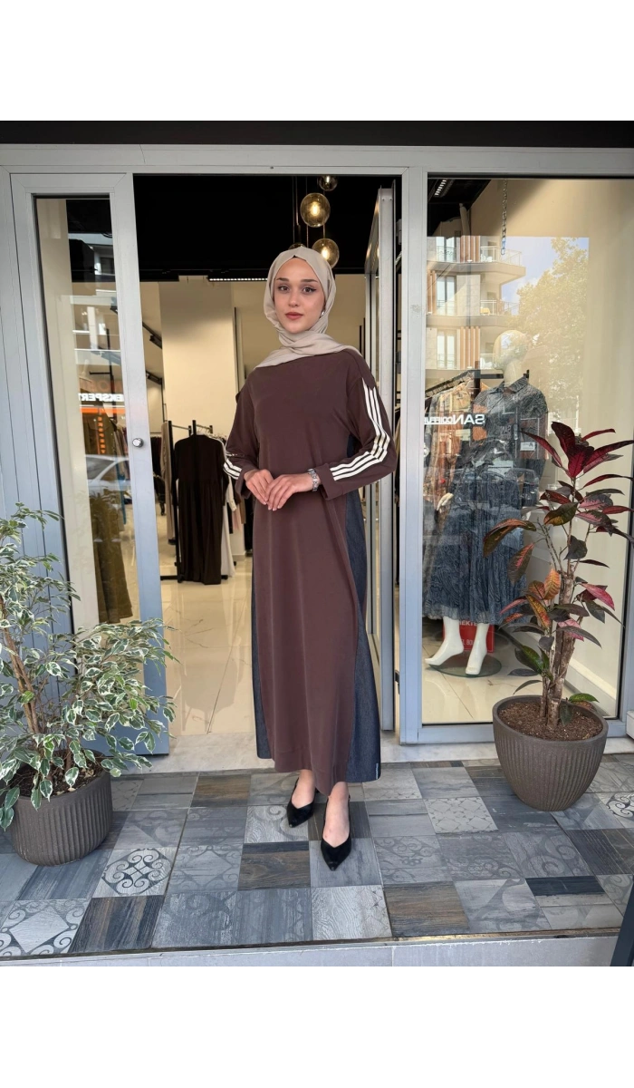 Şerit Aksesuarlı Elbise 26MY5109