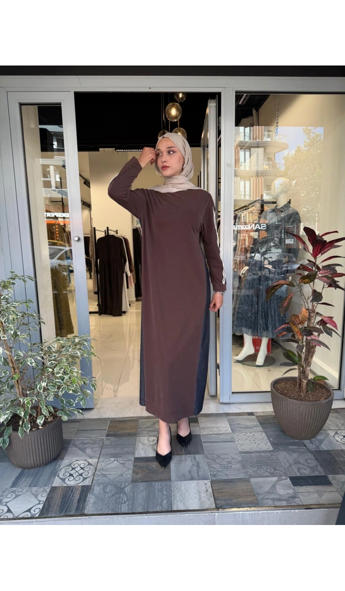 Şerit Aksesuarlı Elbise 26MY5109