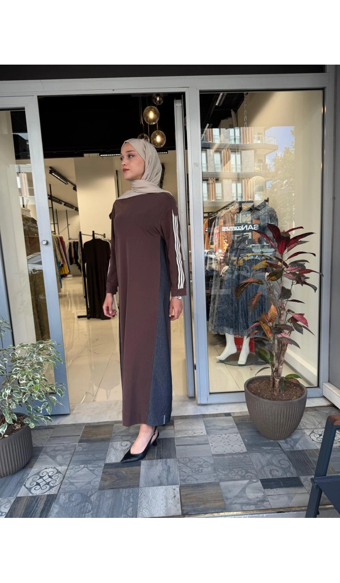 Şerit Aksesuarlı Elbise 26MY5109