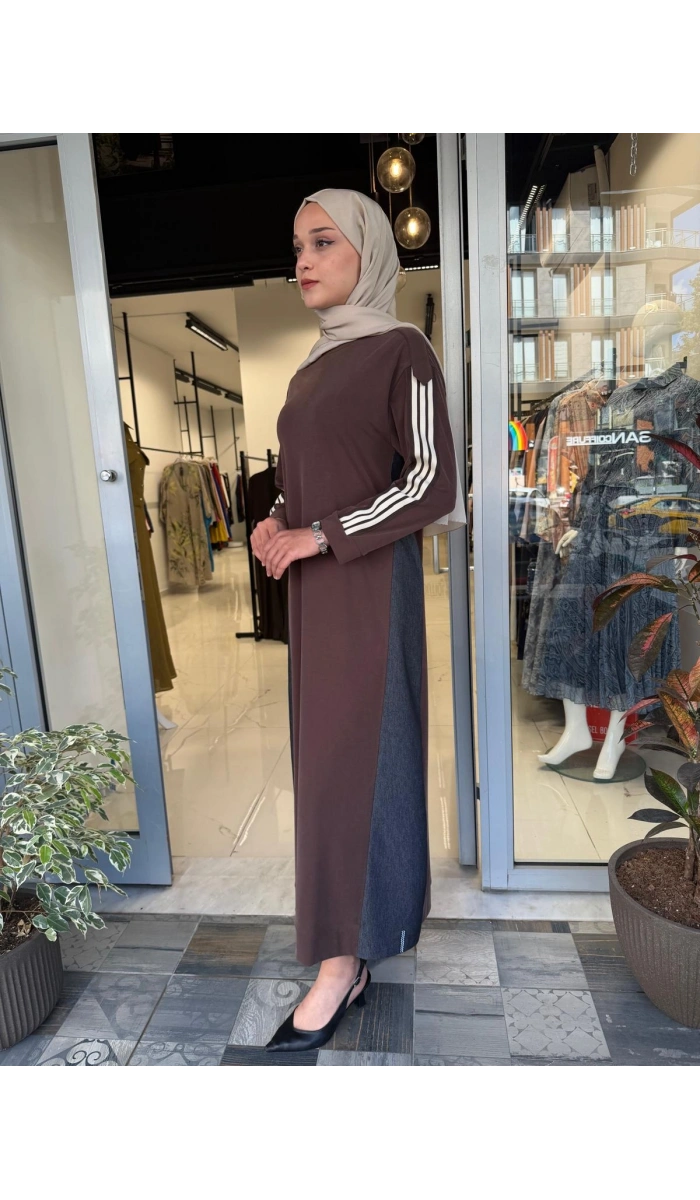 Şerit Aksesuarlı Elbise 26MY5109