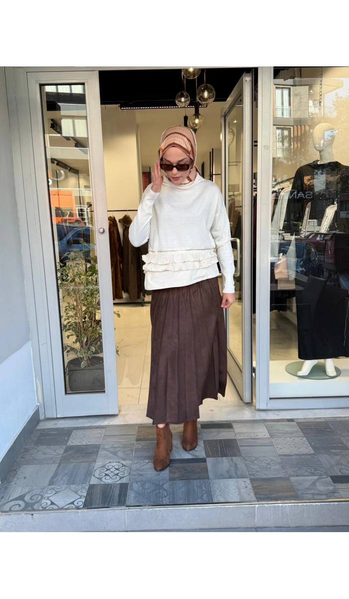 Triko Tunik Ekru 40008