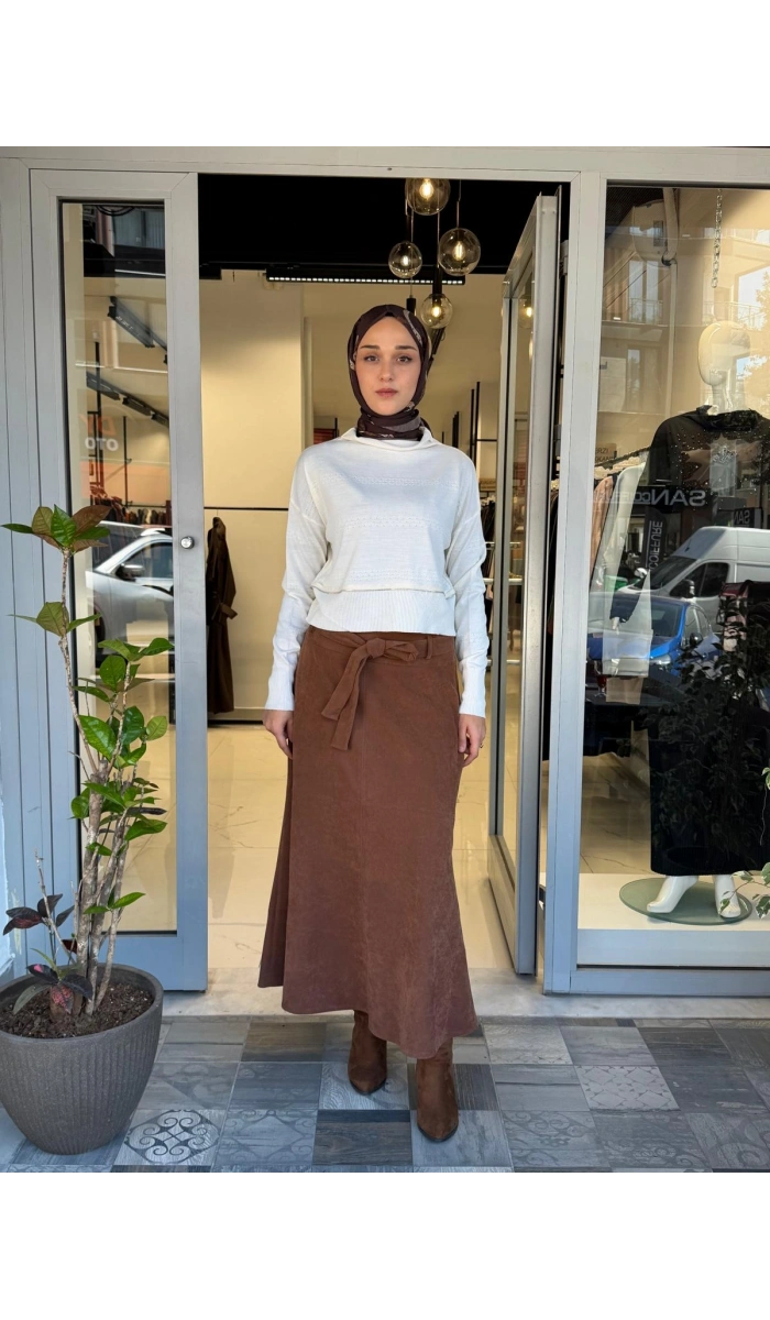 Triko Tunik Ekru 40008