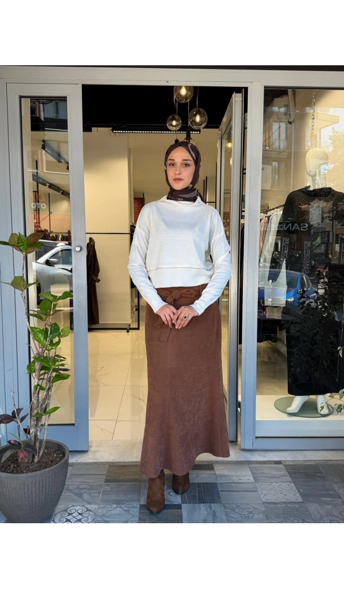 Triko Tunik Ekru 40008