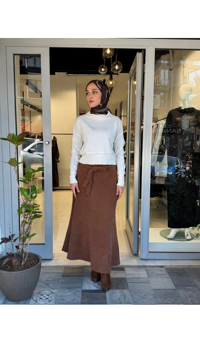 Triko Tunik Ekru 40008