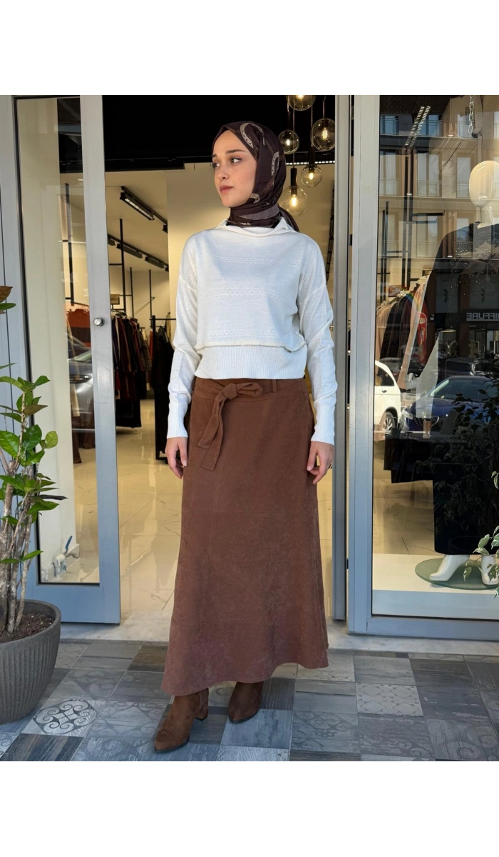 Triko Tunik Ekru 40008