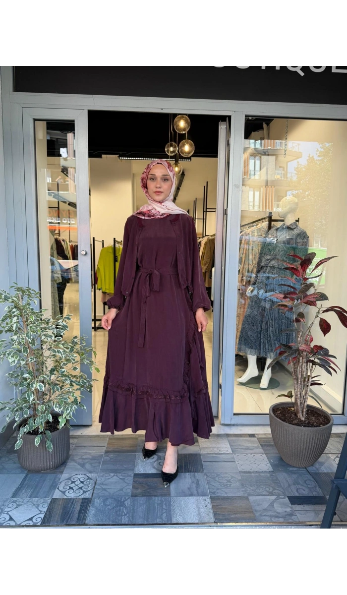 Yelekli Elbise 39815