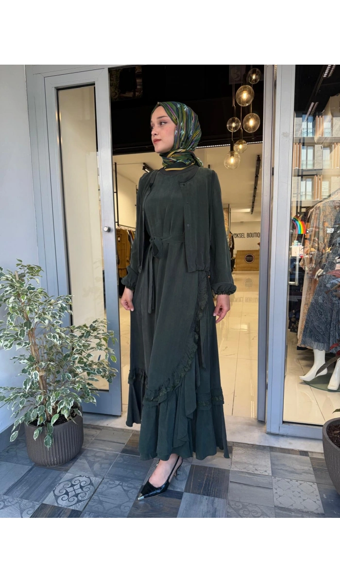 Yelekli Elbise 39815