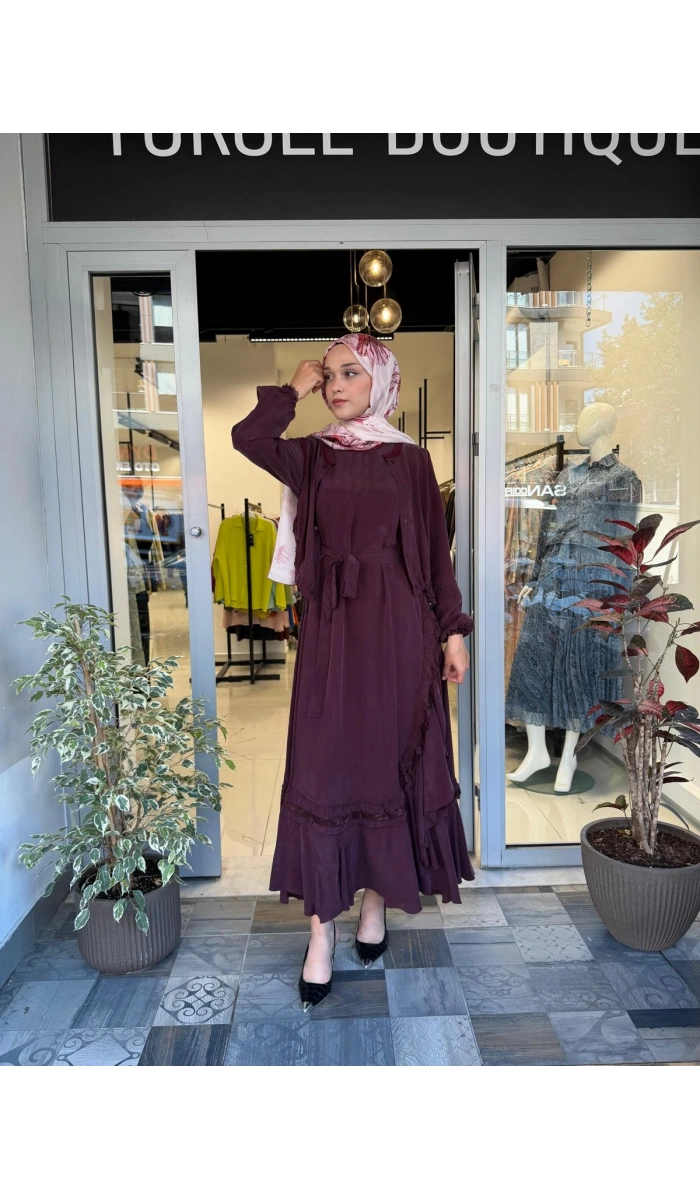 Yelekli Elbise 39815