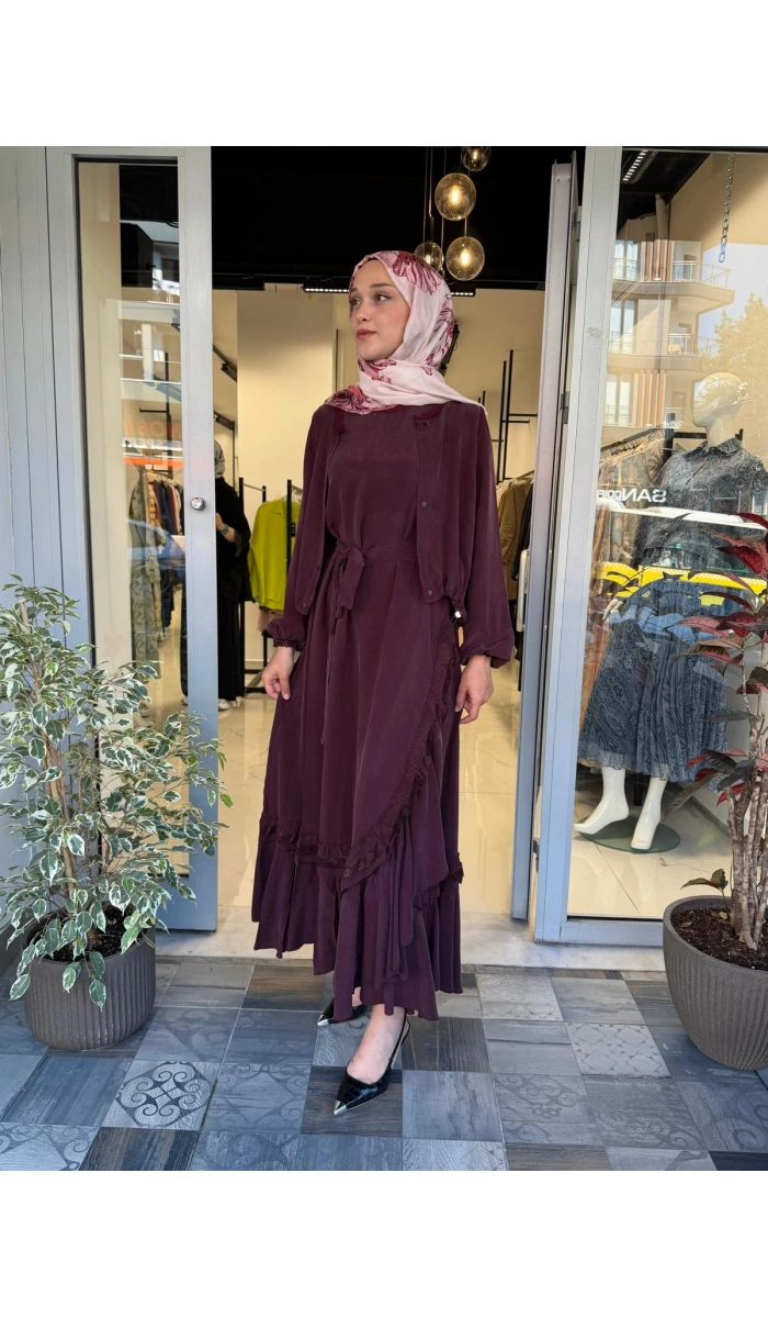 Yelekli Elbise 39815