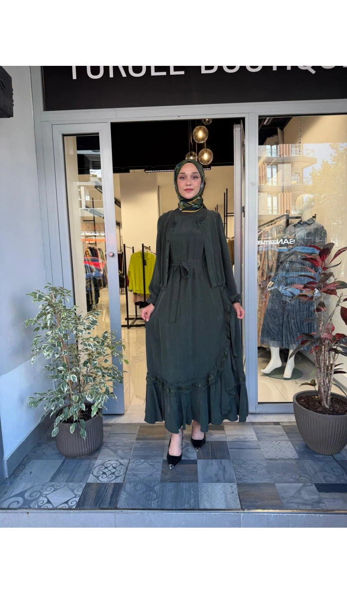 Yelekli Elbise 39815