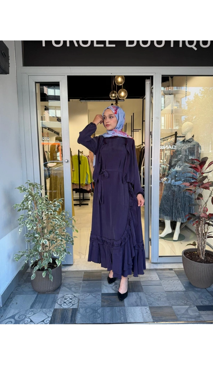 Yelekli Elbise 39815
