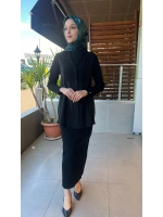 A Kesim Düz Renk Triko Etek T26Y-2006