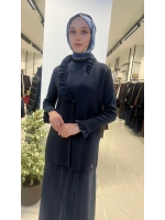 Kolsuz Cupro Tunik Takım T26Y-0006