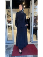 Ön Kısmı Hareketli Cupro Detaylı Tunik T26Y-6035