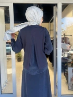 Evaze Kesim Bileği Lastikli Tunik T26Y-6028