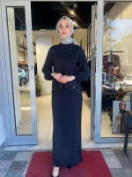 Evaze Kesim Bileği Lastikli Tunik T26Y-6028