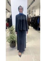 Fermuarlı Şık Cupro Ceket T26Y-8212