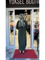 Nakış Detaylı Cupro Kap T26Y-8003