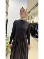 Triko Cupro Elbise T26Y-4001