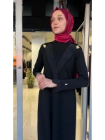 Yaka ve Bilek Detaylı Triko Elbise T26Y-4003