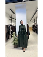 Nervür Detaylı Cupro Kap T26Y-8001