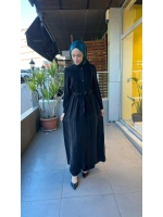 Nervür Detaylı Cupro Kap T26Y-8001