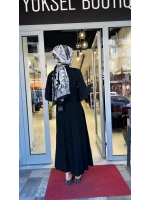 Kolları Cupro Triko Elbise T26Y-4016