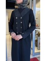 Kruvaze Yaka Cupro Detaylı Triko Hırka T26Y-9004