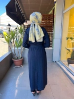 Düz Renk Denim Trençkot T26Y-8000