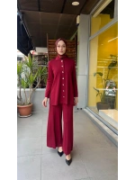 Düğmeli Şık Triko Ceket T26Y-8219