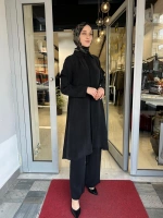 Kol Detaylı Cupro Kap T26Y-8007