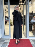 Garni Detaylı Ceket Manu Elbise 26YPR06.0167