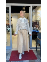 Çizgili Gömlekli Sweat 26YPR37.0005