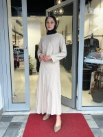 Asimetrik Pul Şeritli Tunik 26MY2136