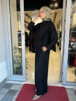 Resa Asetat Şal Detaylı Pantolon TD-4768