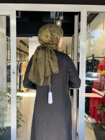 Önü Nervürlü Uzun Keten Kap 2268276