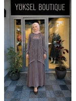 Almarwah Black Elbise 25Y-303834