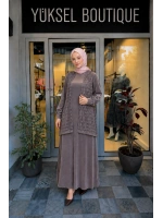 Almarwah Black Elbise 25Y-303834