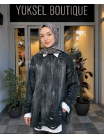 Almarwah Black Triko Kazak T26K-102241