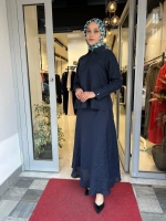Beli Lastikli Rahat Kesim Keten Etek 2262258
