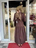 Bluva Premium Poplin Elbise TD-2100