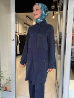 Bol Paça Basic Triko Pantolon Navy 3267001