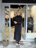 Elbise Siyah 40818