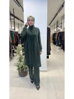 Hakim Yaka Uzun Cupro Tunik T26Y-8008