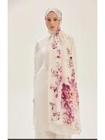 Helya Krep İpek Şal 70x190cm