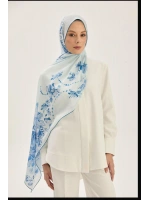Helya Krep İpek Şal 70x190cm