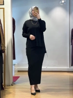 İnvee Triko Kalem Etek 5685