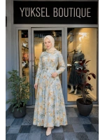 Jamıla Sarah Gülnaz Elbise SS25-3073