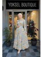 Jamıla Sarah Gülnaz Elbise SS25-3073