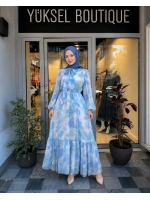 Jamıla Sarah Lale Elbise SS25-3076